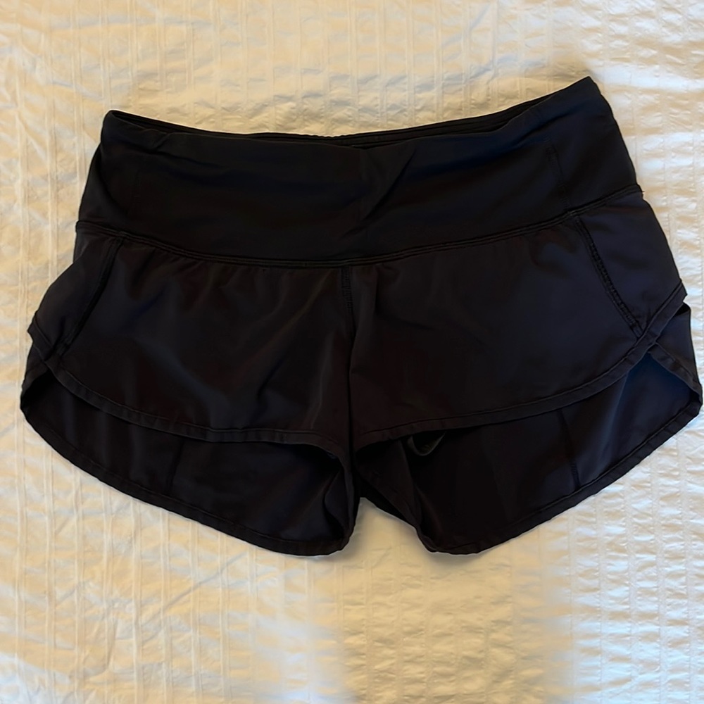 LAST CHANCE Lululemon Athletica Speed Short 4 Block It Pocket